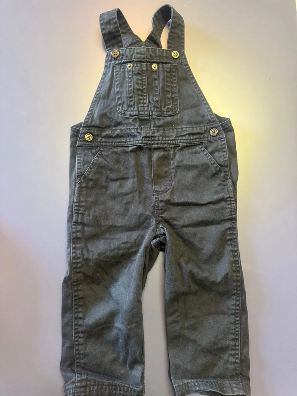 Ralph Lauren Black Kids' Overalls with Front Bib